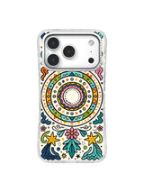 Creative Starburst pattern iPhone 17 Pro case