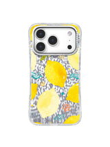 Coastal Lemon Summer iPhone 17 Pro Case – Watercolor Seaside Art