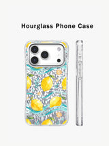 Coastal Lemon Summer iPhone 17 Pro Case – Watercolor Seaside Art