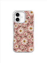 Blush Bloom pattern içeren iPhone 17 kılıfı