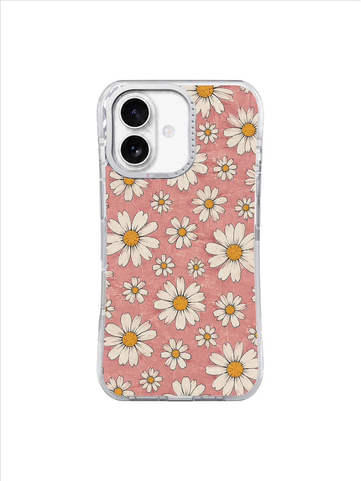 Dusty Folio pattern içeren iPhone 17 kılıfı