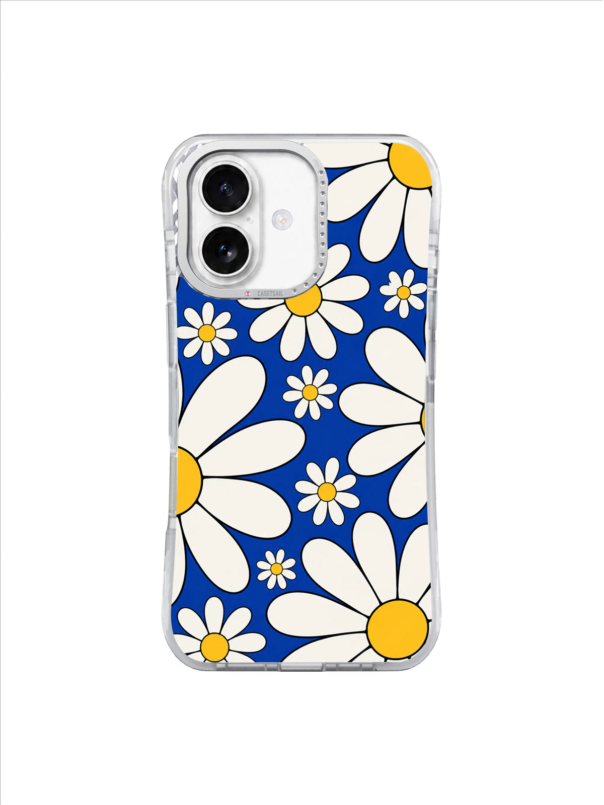 Bold Void pattern içeren iPhone 17 kılıfı