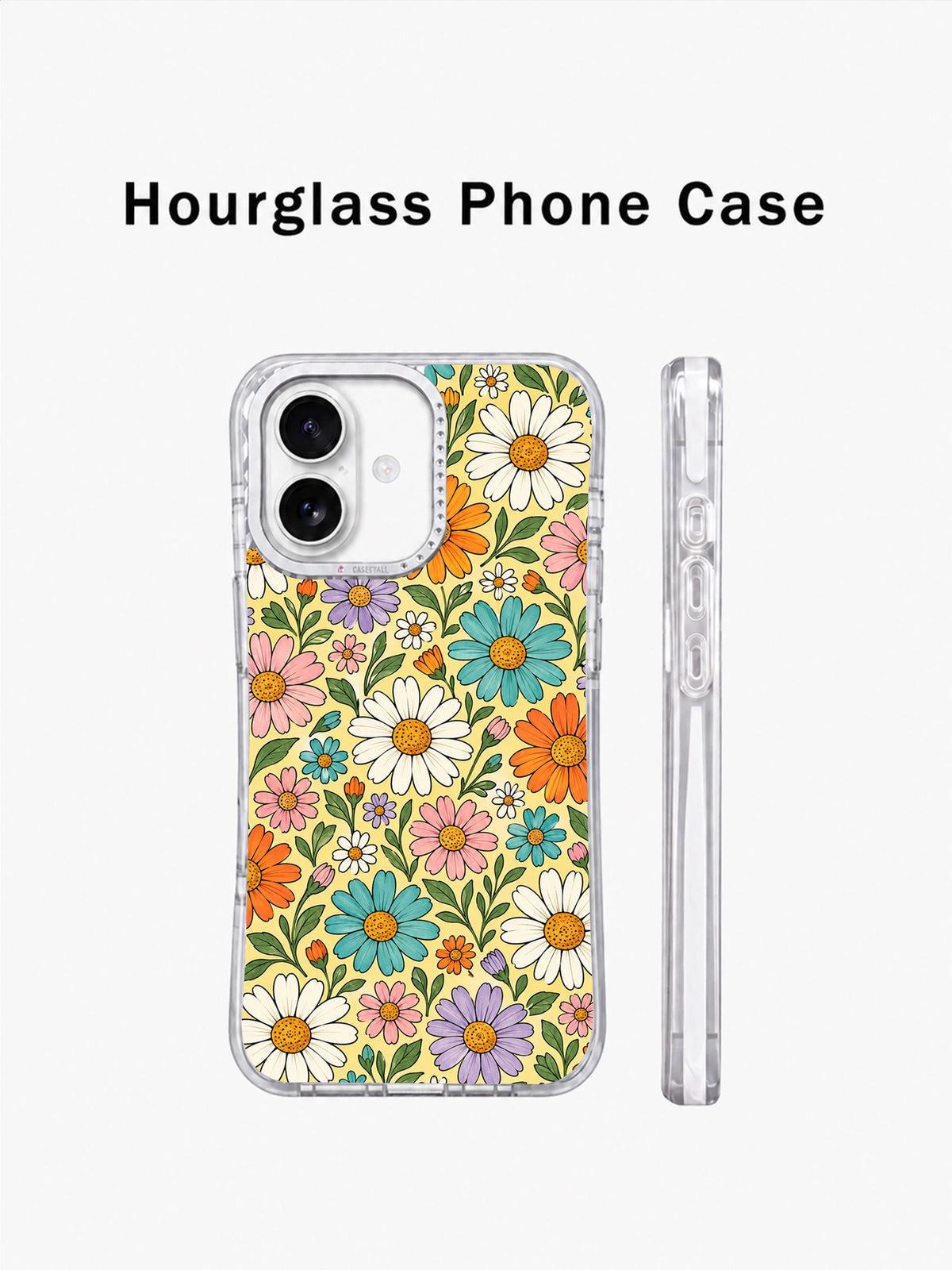 Buttercream Color Bloom görseli galeri görünümü 3 içeren iPhone 17 kılıfı
