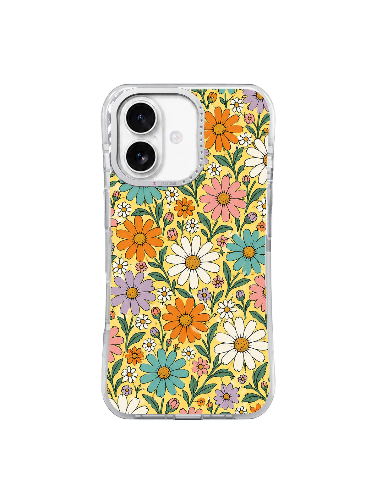 Sundew Folio pattern içeren iPhone 17 kılıfı