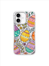 Forever Spring Egg Symphony iPhone 17 Case - Floral Easter Art