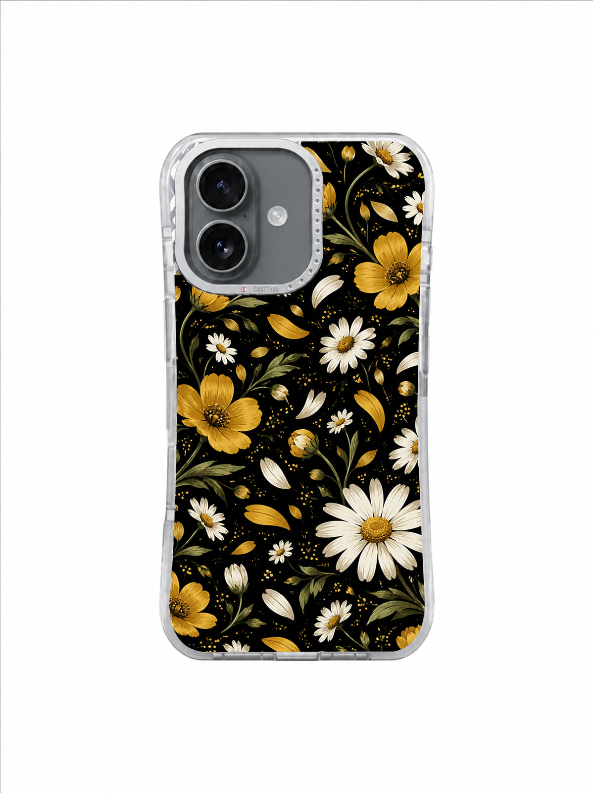 Night Bloom pattern içeren iPhone 17 kılıfı