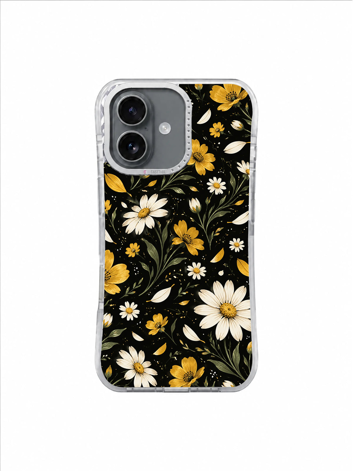Dark Cream Field pattern içeren iPhone 17 kılıfı