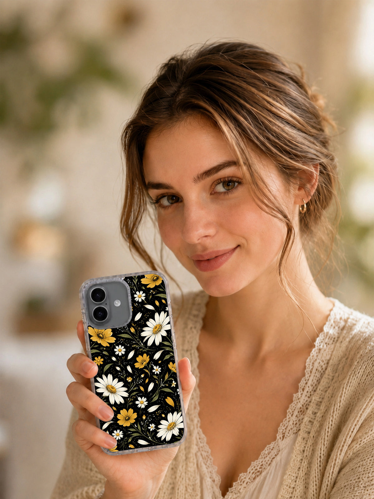 Night Petal Breeze görseli galeri görünümü 7 içeren iPhone 17 kılıfı