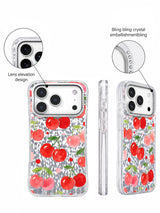 Cherry Picnic Memories iPhone 17 Pro Case – Watercolor Fruit Art