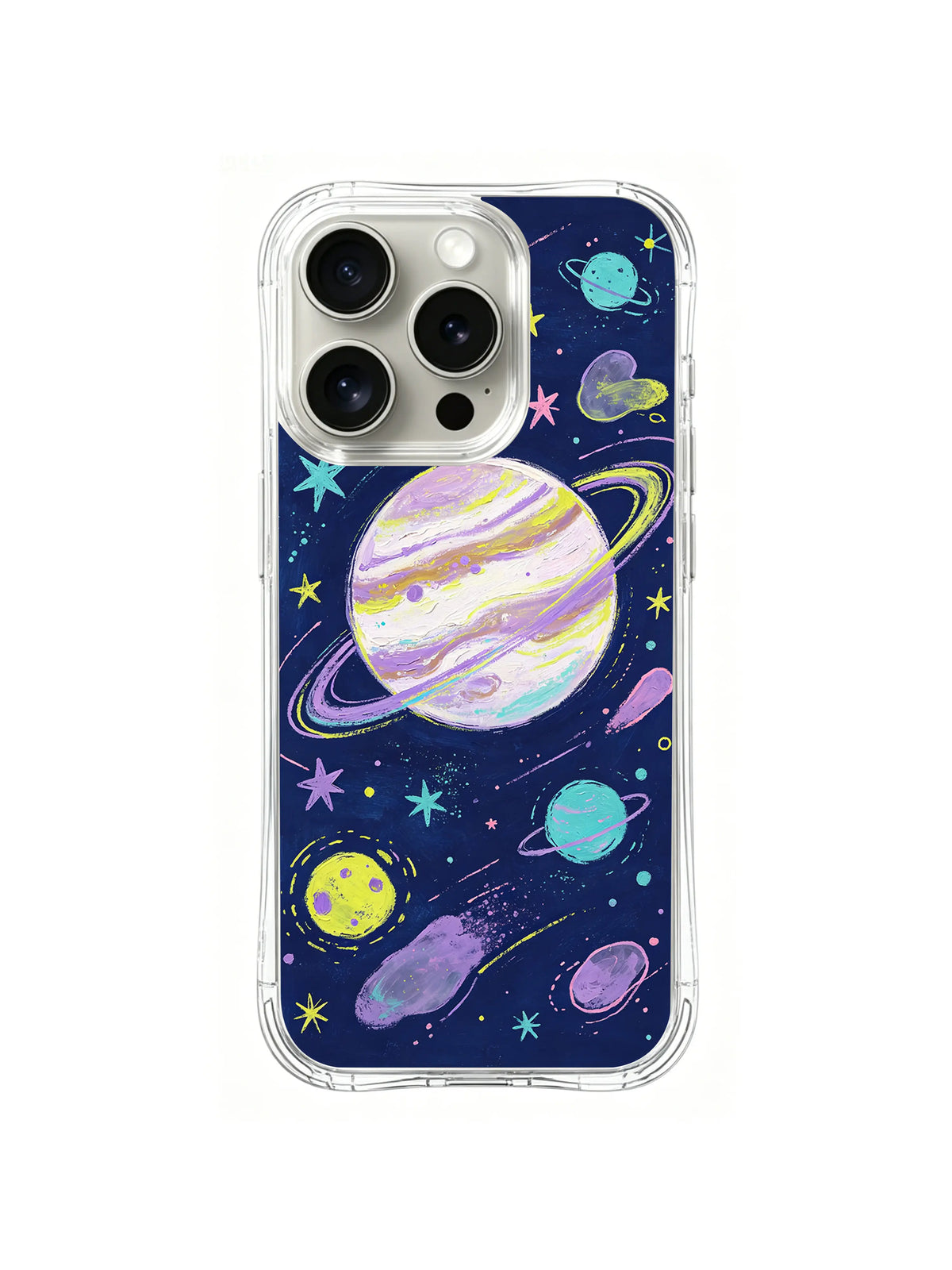 Saturn Dreamscape pattern iPhone 14 Pro Max case