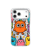 Bold Outline Festal Drift pattern on an iPhone 17 Pro Max case