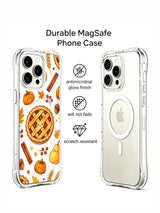 Cozy Thanksgiving Pumpkin Bakery: Printed rear view beside a case interior with a circular ring.
