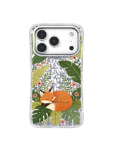 Sleeping Fox Botanical Dream iPhone 17 Pro Case