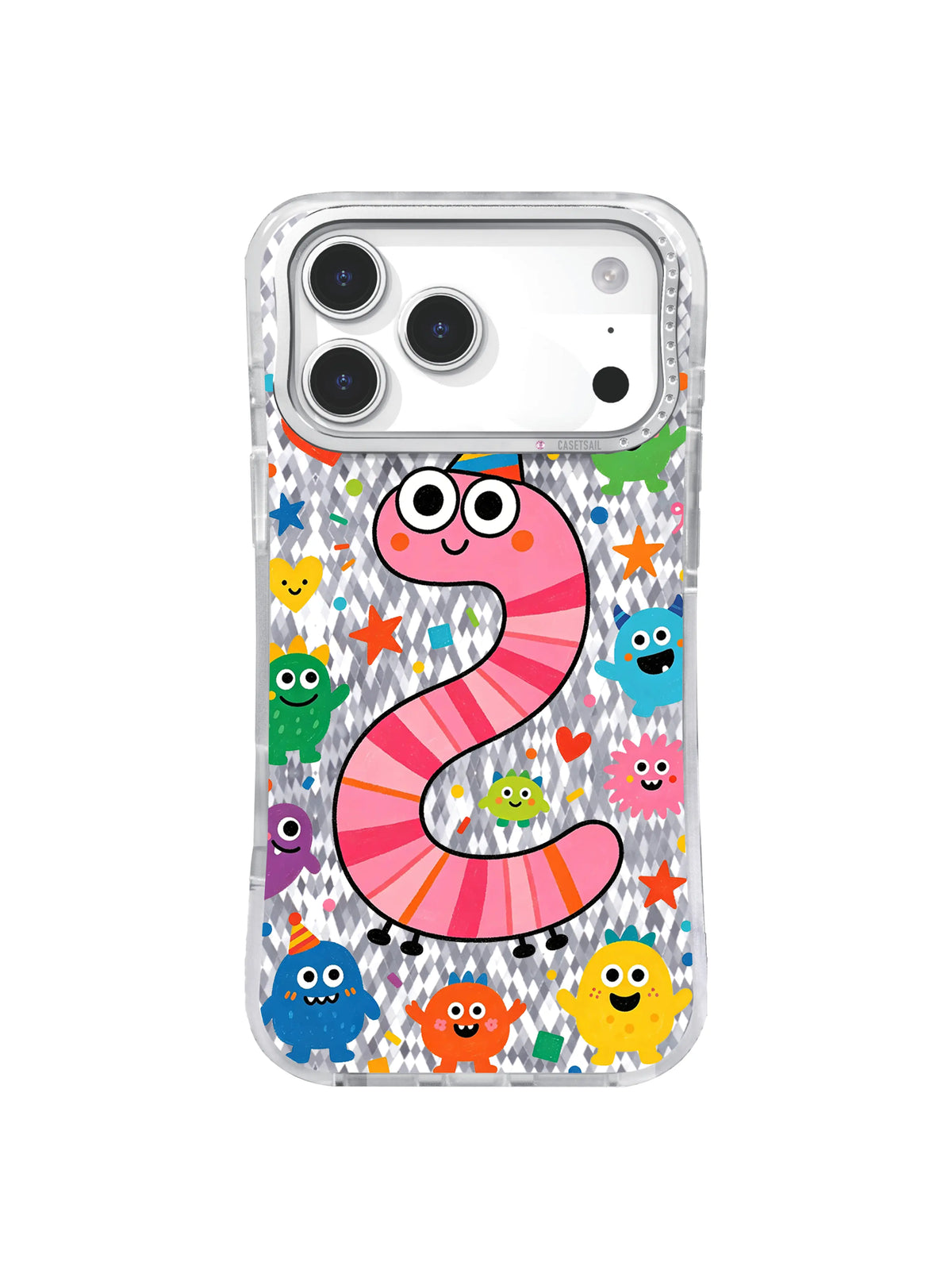 Arc Whisper pattern on an iPhone 17 Pro Max case