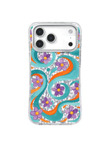Tangerine Tide Purple Floral Drift Art Case for iPhone 17 Pro Max | Lila Marrow Artist Collab