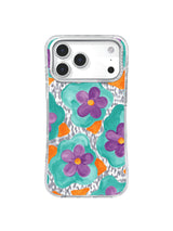 Tangerine Tide Purple Floral Drift Art Case for iPhone 17 Pro Max | Lila Marrow Artist Collab