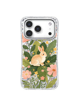 Wildflower Rabbit Meadow iPhone 17 Pro Kılıfı