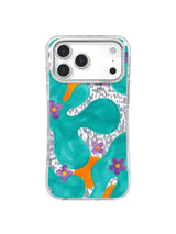 Tangerine Tide Purple Floral Drift Art Case for iPhone 17 Pro Max | Lila Marrow Artist Collab