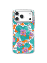Tangerine Tide Purple Floral Drift Art Case for iPhone 17 Pro Max | Lila Marrow Artist Collab