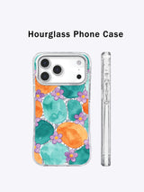 Tangerine Tide Purple Floral Drift Art Case for iPhone 17 Pro Max | Lila Marrow Artist Collab