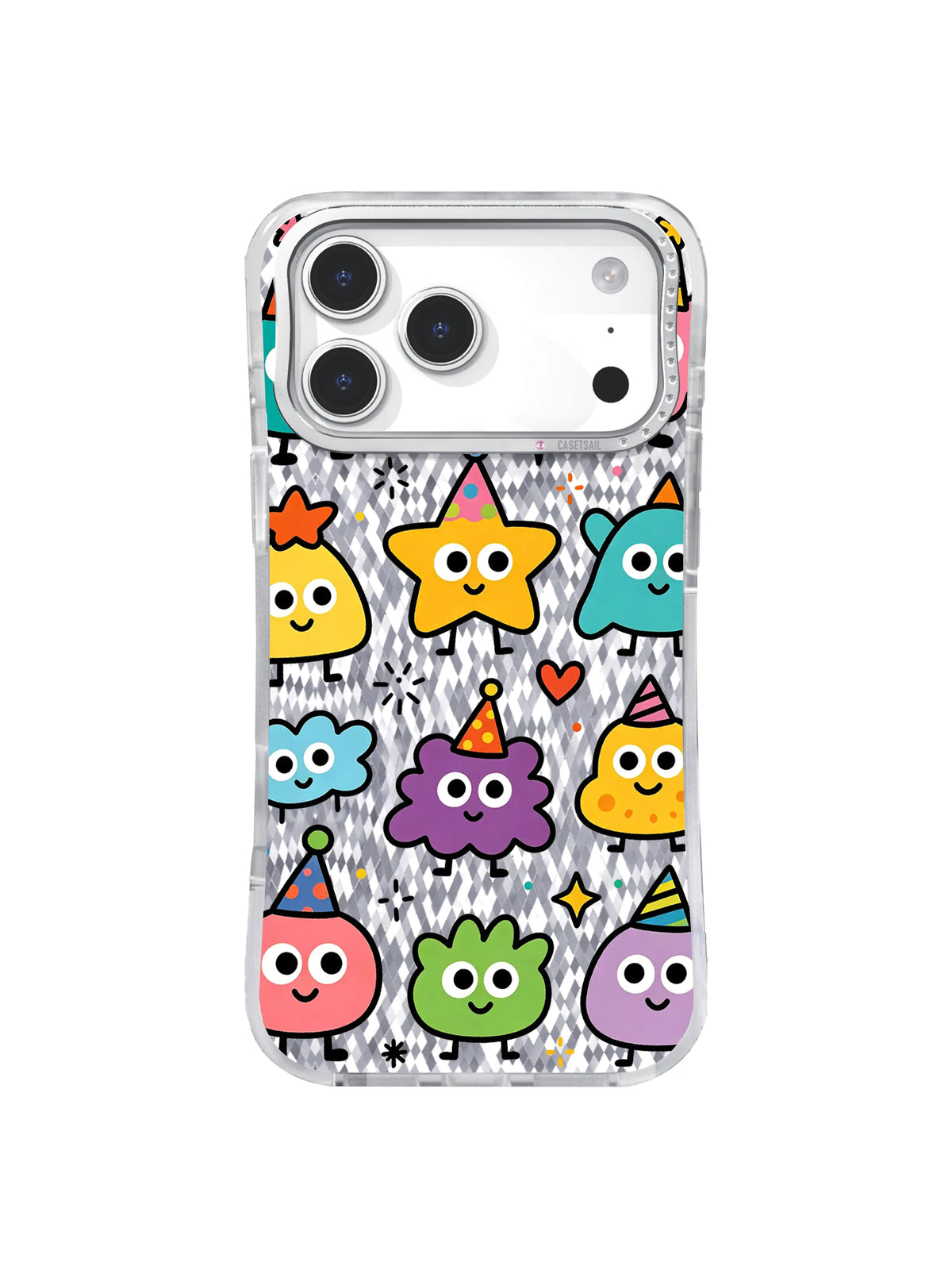 Sentient Hues pattern on an iPhone 17 Pro Max case