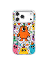 Amorphous Bright Chord pattern on an iPhone 17 Pro Max case