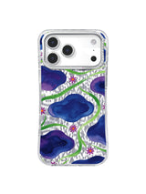 Night Berry Star Flower Field Art Case for iPhone 17 Pro Max | Lila Marrow Artist Collab