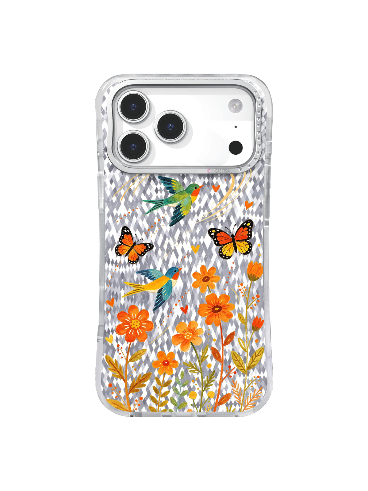 Unbound Poise pattern içeren iPhone 17 Pro kılıfı
