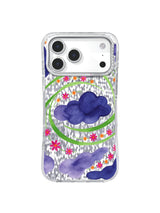 Night Berry Star Flower Field Art Case for iPhone 17 Pro Max | Lila Marrow Artist Collab