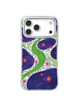 Night Berry Star Flower Field Art Case for iPhone 17 Pro Max | Lila Marrow Artist Collab