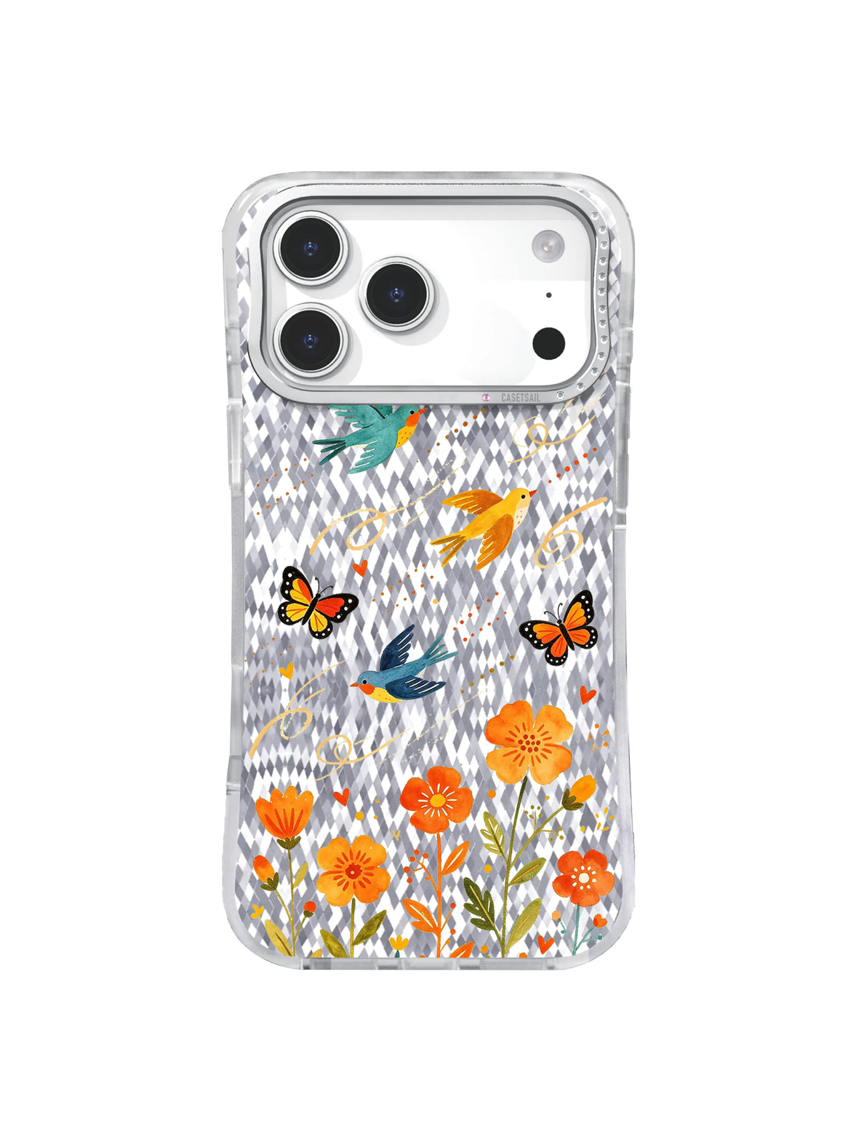 Wander Still pattern içeren iPhone 17 Pro kılıfı