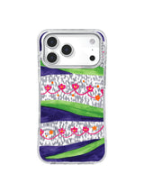 Night Berry Star Flower Field Art Case for iPhone 17 Pro Max | Lila Marrow Artist Collab