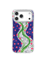 Night Berry Star Flower Field Art Case for iPhone 17 Pro Max | Lila Marrow Artist Collab