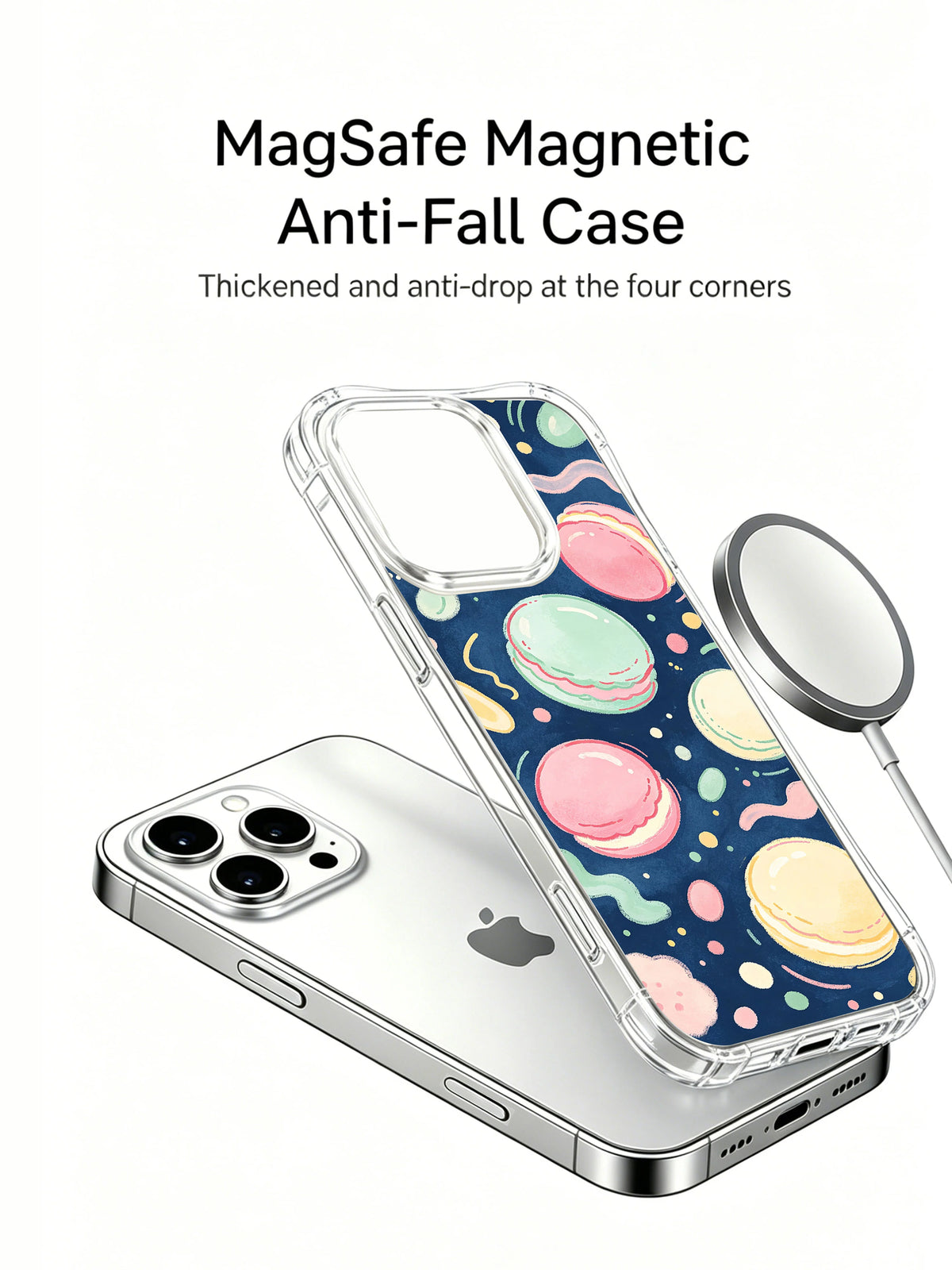 Dream Bubble World iPhone 14 Pro Max case MagSafe detail