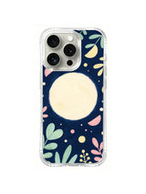 Moon Garden Bubble pattern iPhone 14 Pro Max case