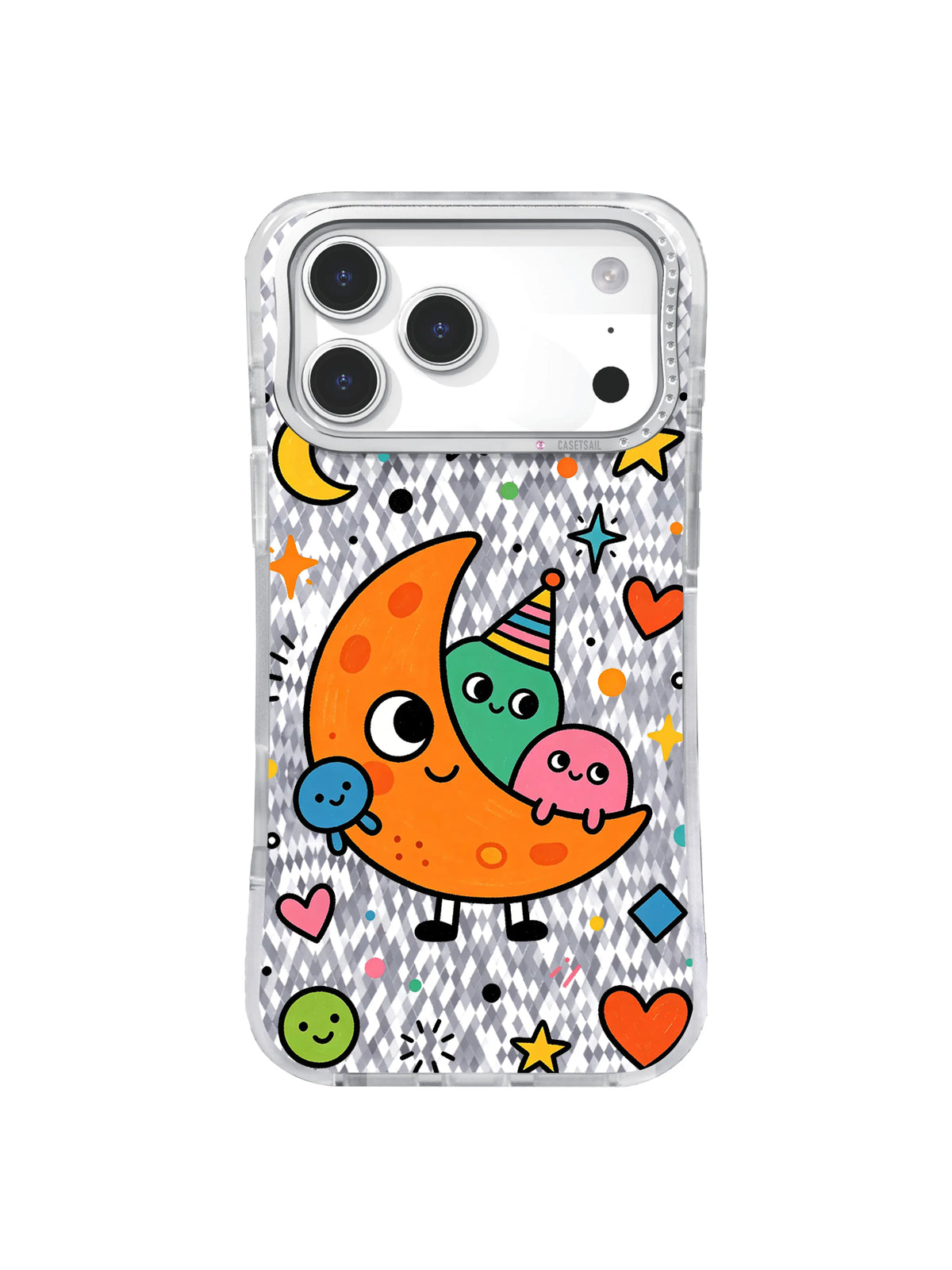 Tiny Calm pattern on an iPhone 17 Pro Max case