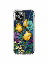 Golden Buds Secret Garden iPhone 13 Pro Max MagSafe Case - Aesthetic Floral