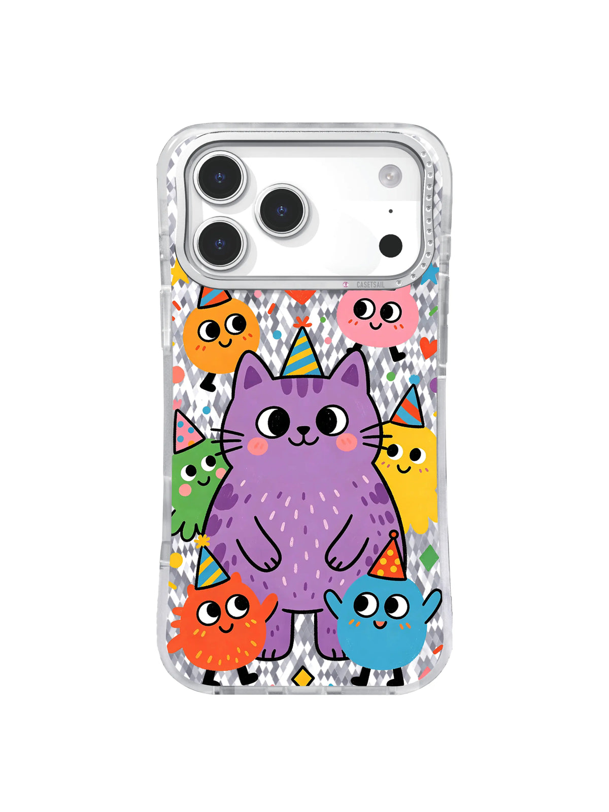 Warm Collective Grace pattern içeren iPhone 17 Pro Max kılıfı