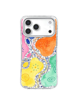 Jelly Topographic Map Abstract Art Case for iPhone 17 Pro Max | Lila Marrow Artist Collab