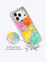 Jelly Topographic Map Abstract Art Case for iPhone 17 Pro Max | Lila Marrow Artist Collab
