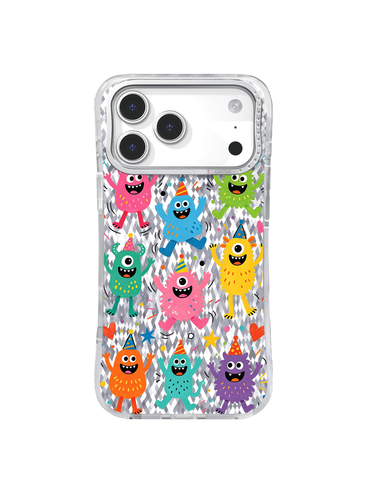 Pale Airy Repose pattern on an iPhone 17 Pro Max case
