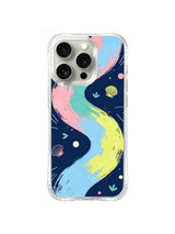 Coastal Color Drift pattern iPhone 14 Pro Max case