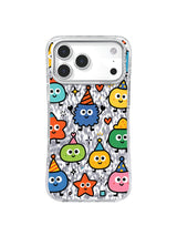 Quiet Celebration pattern on an iPhone 17 Pro Max case