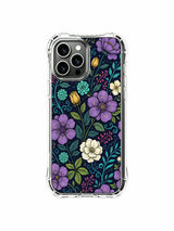 Night Floral House iPhone 13 Pro Max MagSafe Case - Aesthetic Celestial