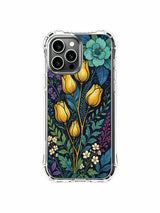 Golden Buds Secret Garden iPhone 13 Pro Max MagSafe Case - Aesthetic Floral