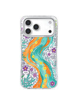 Sunset Bay Flower Symbol Art Case for iPhone 17 Pro Max | Lila Marrow Artist Collab