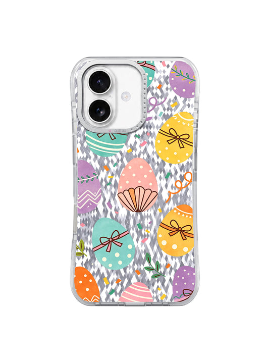Sweet Ribbon Egg Waltz iPhone 17 Case