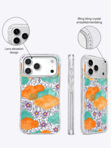 Sunset Bay Flower Symbol Art Case for iPhone 17 Pro Max | Lila Marrow Artist Collab