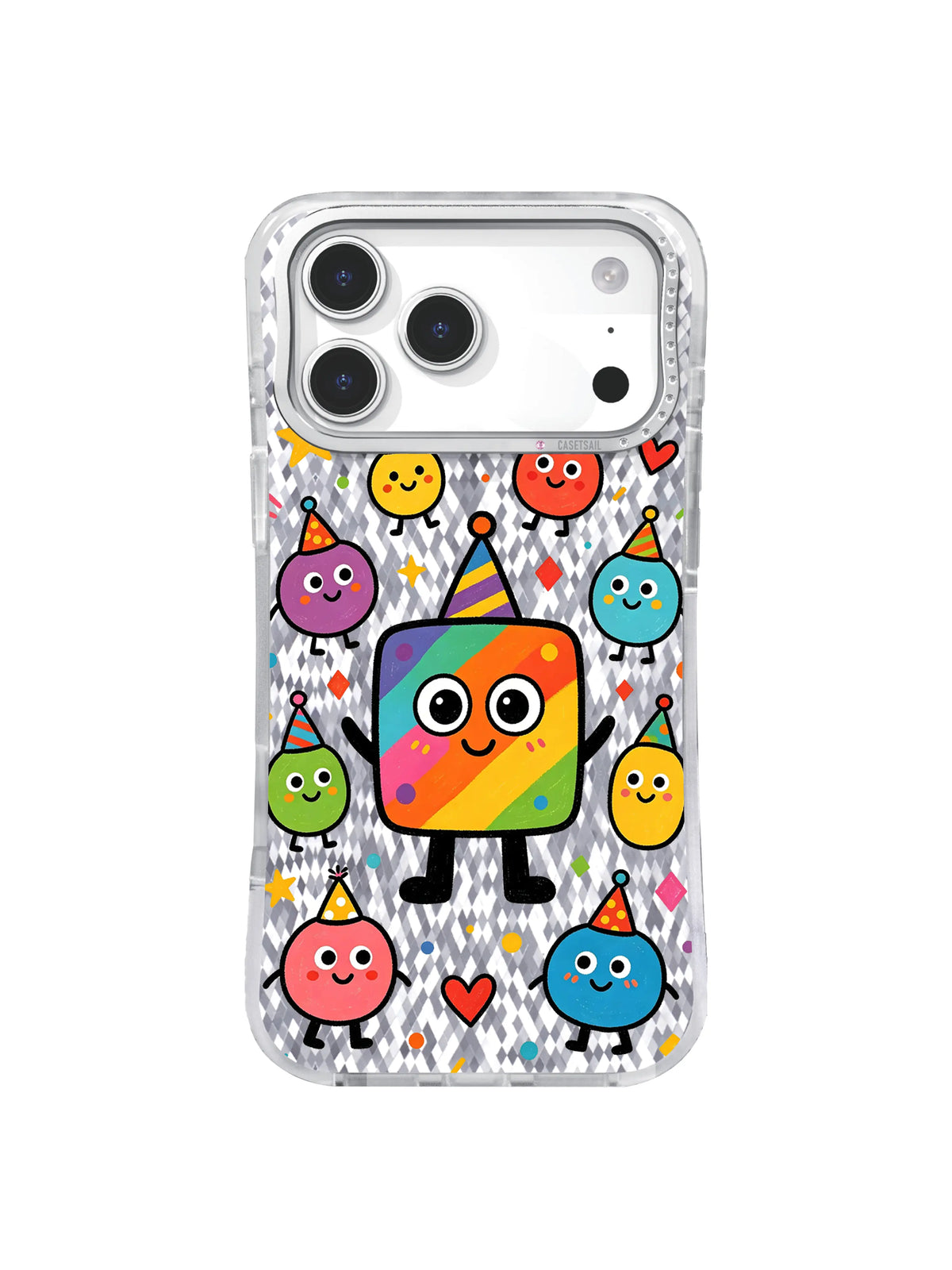 Neutral Lull pattern içeren iPhone 17 Pro Max kılıfı