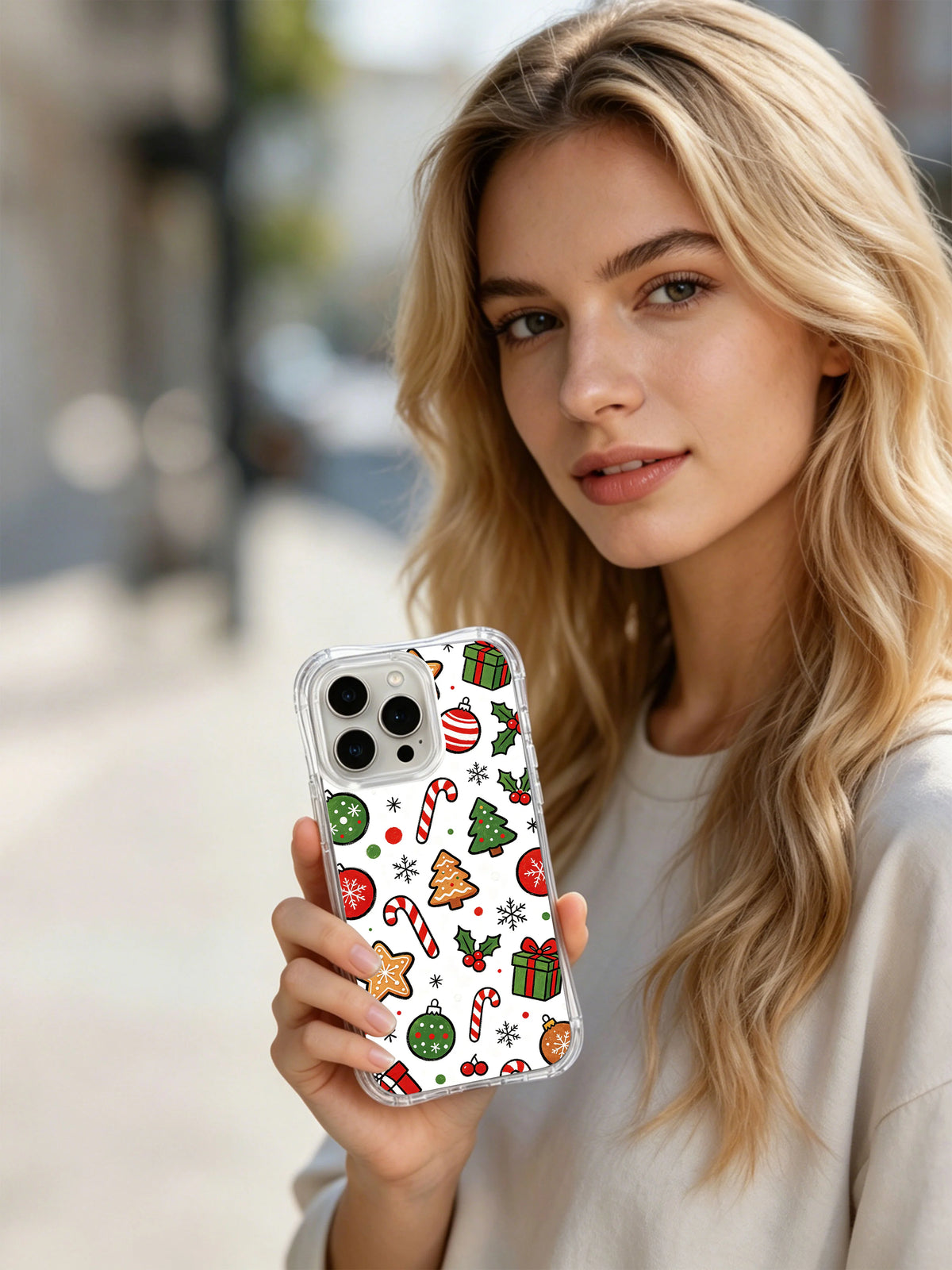 Christmas Star Cookie Party case lifestyle photo
